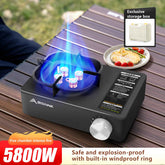 BISINNA 5800W Portable Camping Gas Stove for Outdoor Cooking